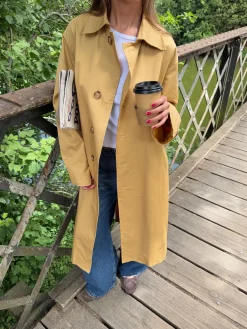 Jujava trenchcoat - Gul