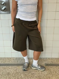 Kaline bermudashorts - Kaki