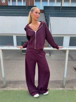 Kat sweatpants - Mørkelilla