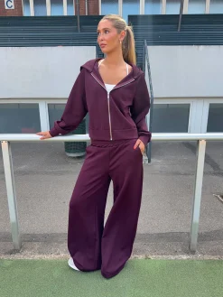 Kat sweatpants - Mørkelilla