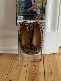 Leonia ballerina med leopard - Brun