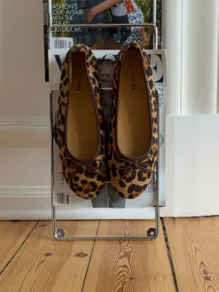 Leonia ballerina med leopard - Brun