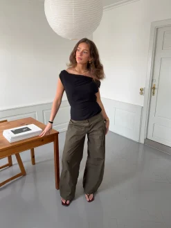 Lily top - Sort