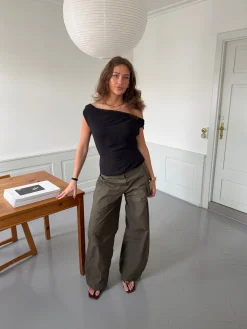Lily top - Sort