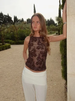 Lorelai top - Brun
