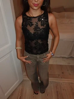 Lorelai top - Sort