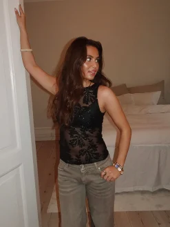 Lorelai top - Sort