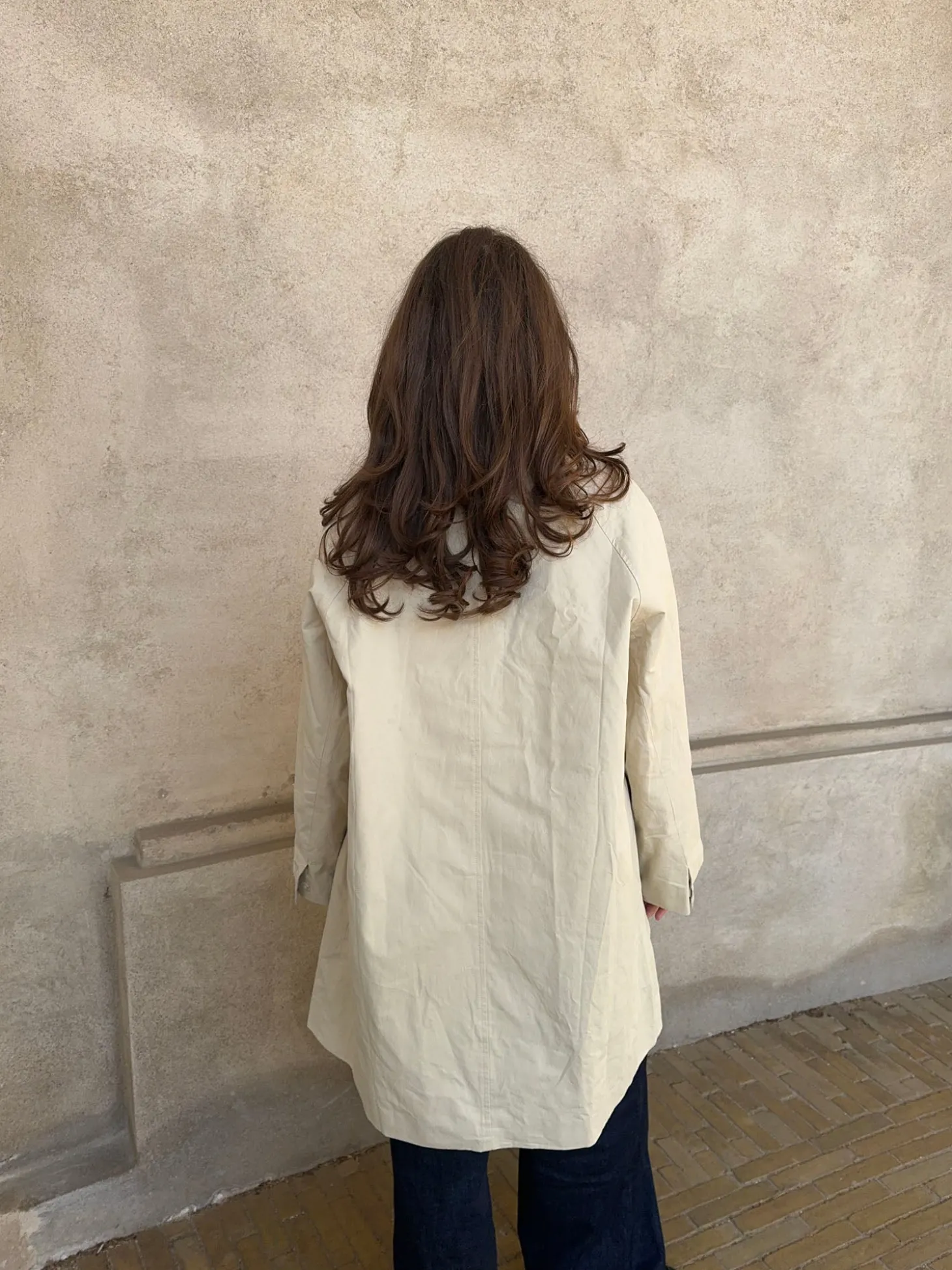 Lunaria frakke - Lys beige