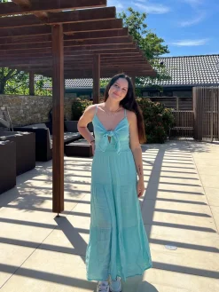 Lydia kjole - turkis