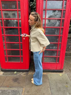 Malin Tomkins lavtaljede jeans - Blå