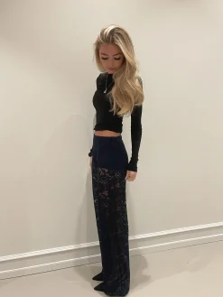 Marla blonde bukser - Navy