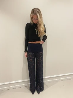 Marla blonde bukser - Navy