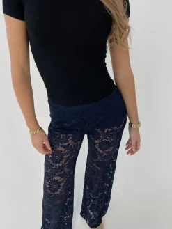 Marla blonde bukser - Navy