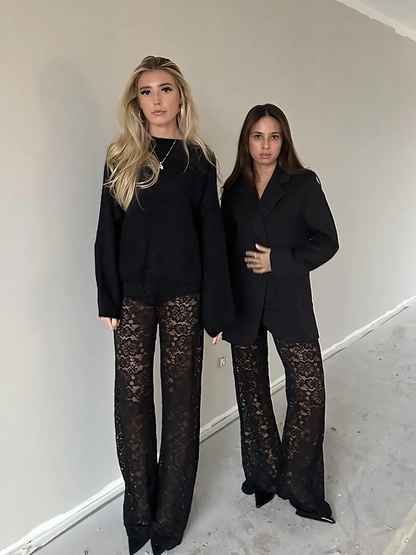 Marla blonde bukser - Sort