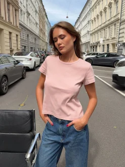 Marta t-shirt - Lyserød