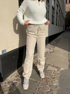 Matilde W hørbukser - beige