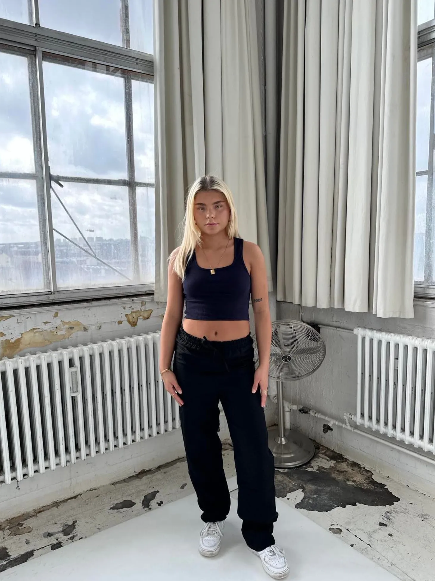 Matilde w hørbukser - Sort