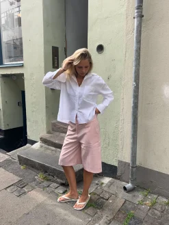 Nayaly bermudashorts - Lyserød