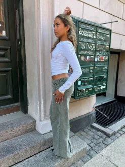 Noely bukser - Kaki