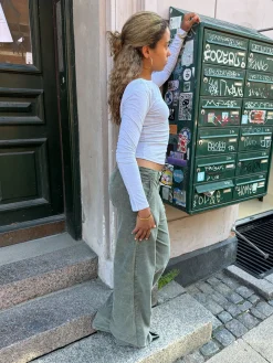 Noely bukser - Kaki