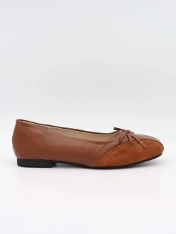 Nuella ballerina - Brun