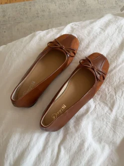 Nuella ballerina - Brun