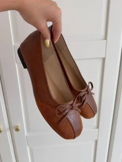 Nuella ballerina - Brun