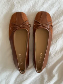 Nuella ballerina - Brun
