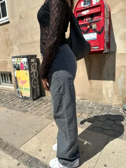 Nuna lavtaljede jeans - Grå