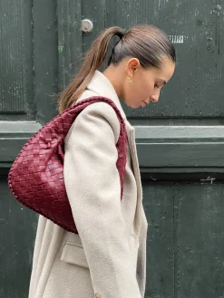 Paris taske - Vinrød