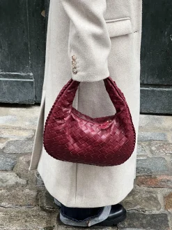 Paris taske - Vinrød
