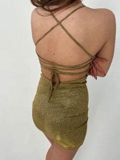 Roksana kjole - guld