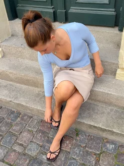 Rowena sandal - Mørkebrun
