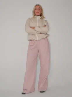 Sadie stribede bukser - Rød/hvid