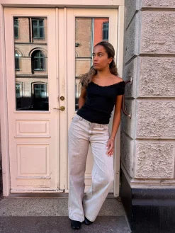 Samara jeans - Lys grå