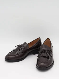 Samia loafers med detaljer - Brun