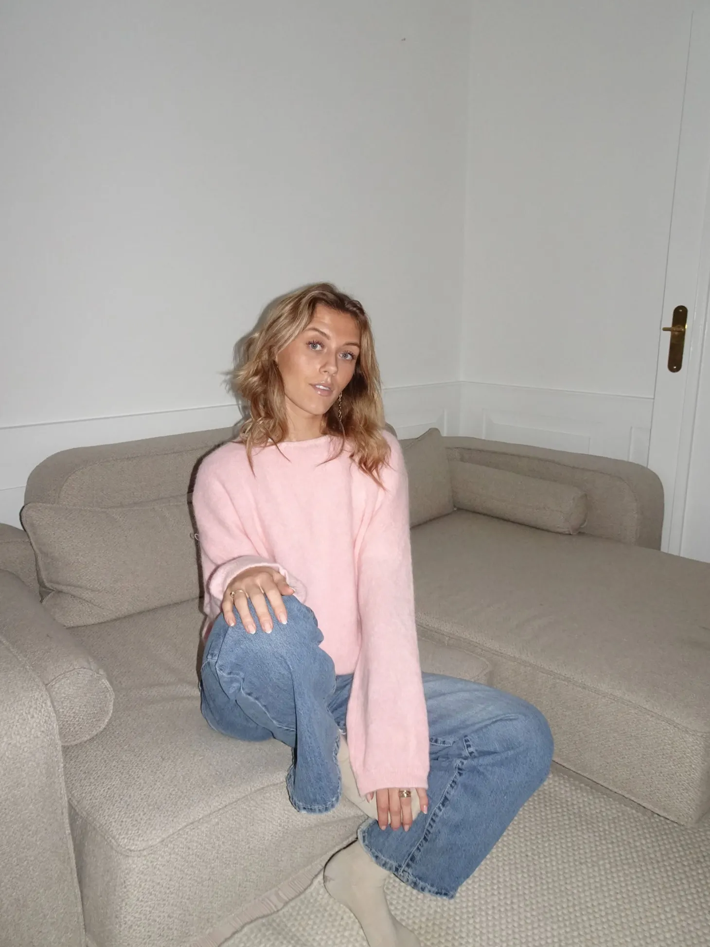 Sierra striktrøje - Pink