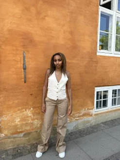 Sisatta Bukser - Camel beige