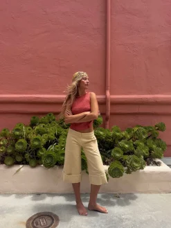 Siva bermudashorts - Gul