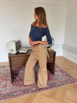 Suna jeans med skørt - Beige