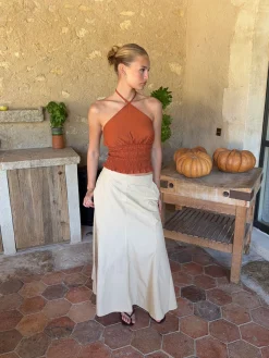 Takini nederdel - Beige