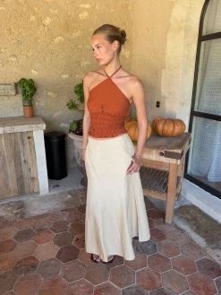 Takini nederdel - Beige