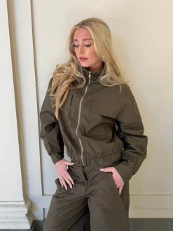 Takinnia cargojakke - Kaki