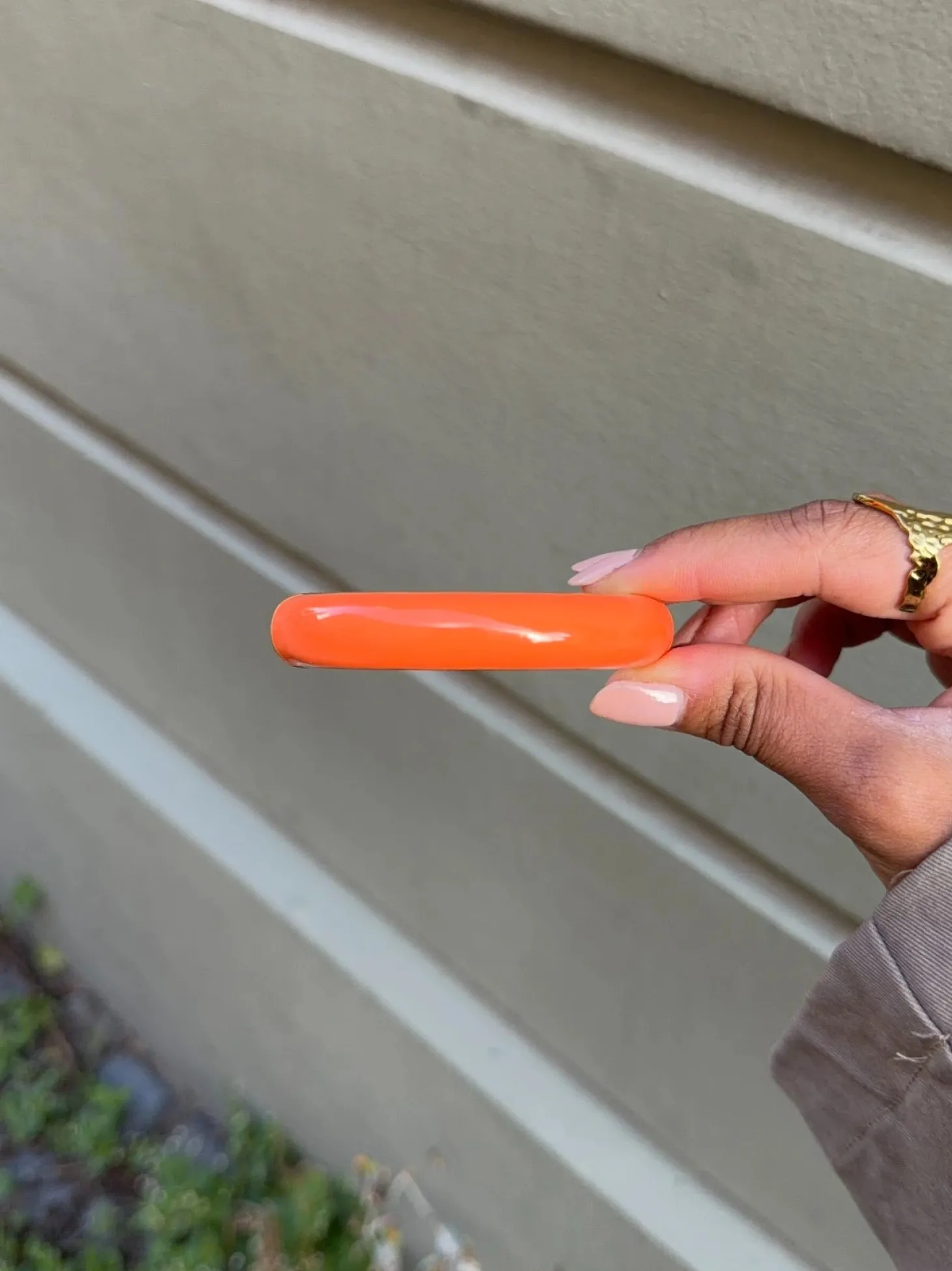 Tamira armbånd - Orange/guld