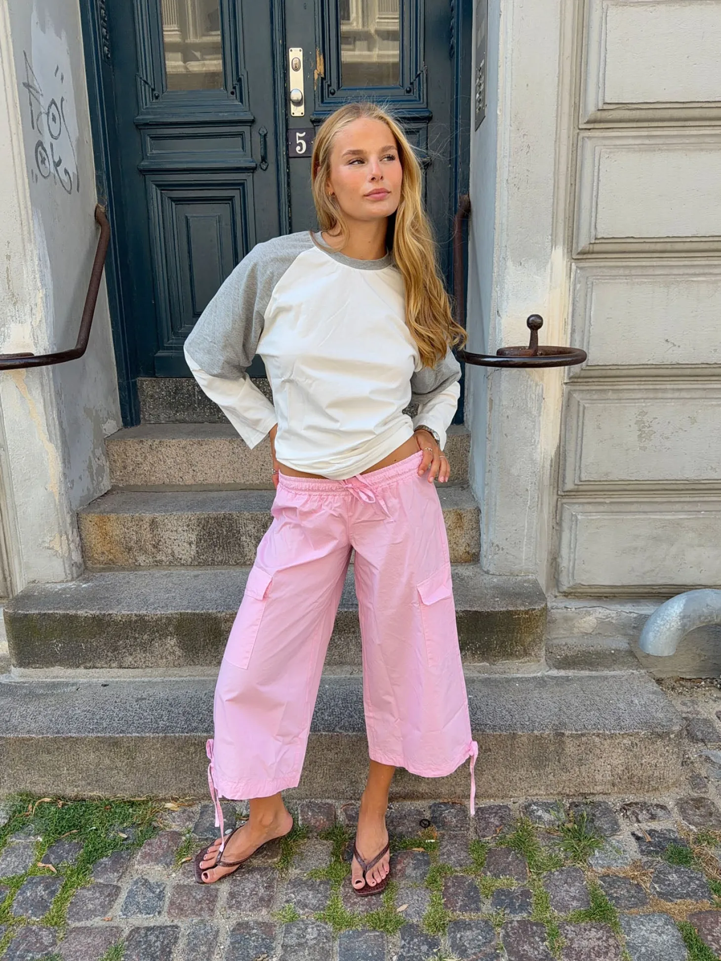 Tammy cargo bermudashorts - Lyserød