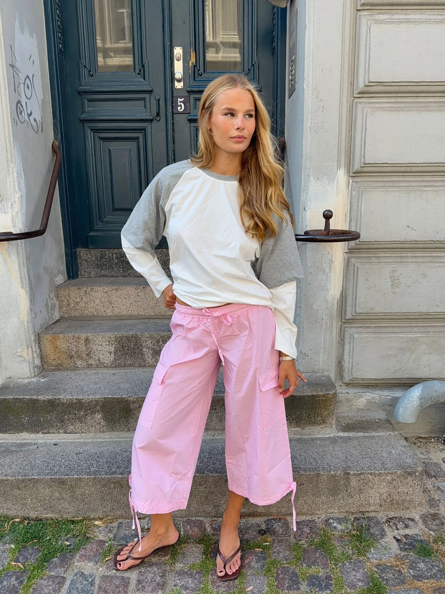 Tammy cargo bermudashorts - Lyserød