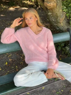Tela strik - Lyserød