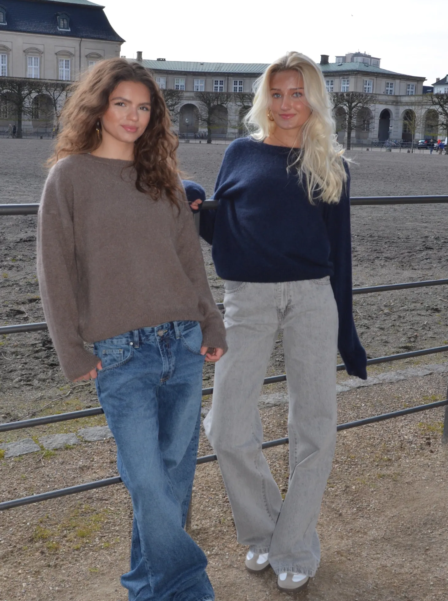 Ulrikke striktrøje - Brun