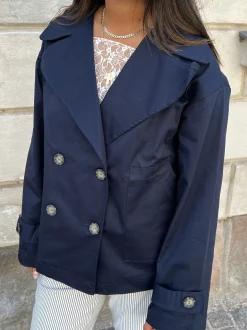 Via jakke - Navy