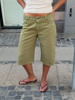 Vilea bermudashorts - Kaki
